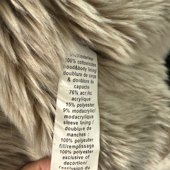 ABERCROMBIE Y2K FAUX FUR UTILITY JACKET - Picture 9 of 12